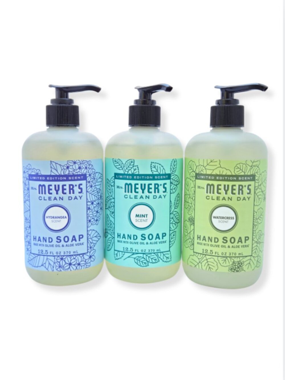 $10 When Bundled with $5+ Mrs. Meyer's Limited Edition Spring Hand Soap Set